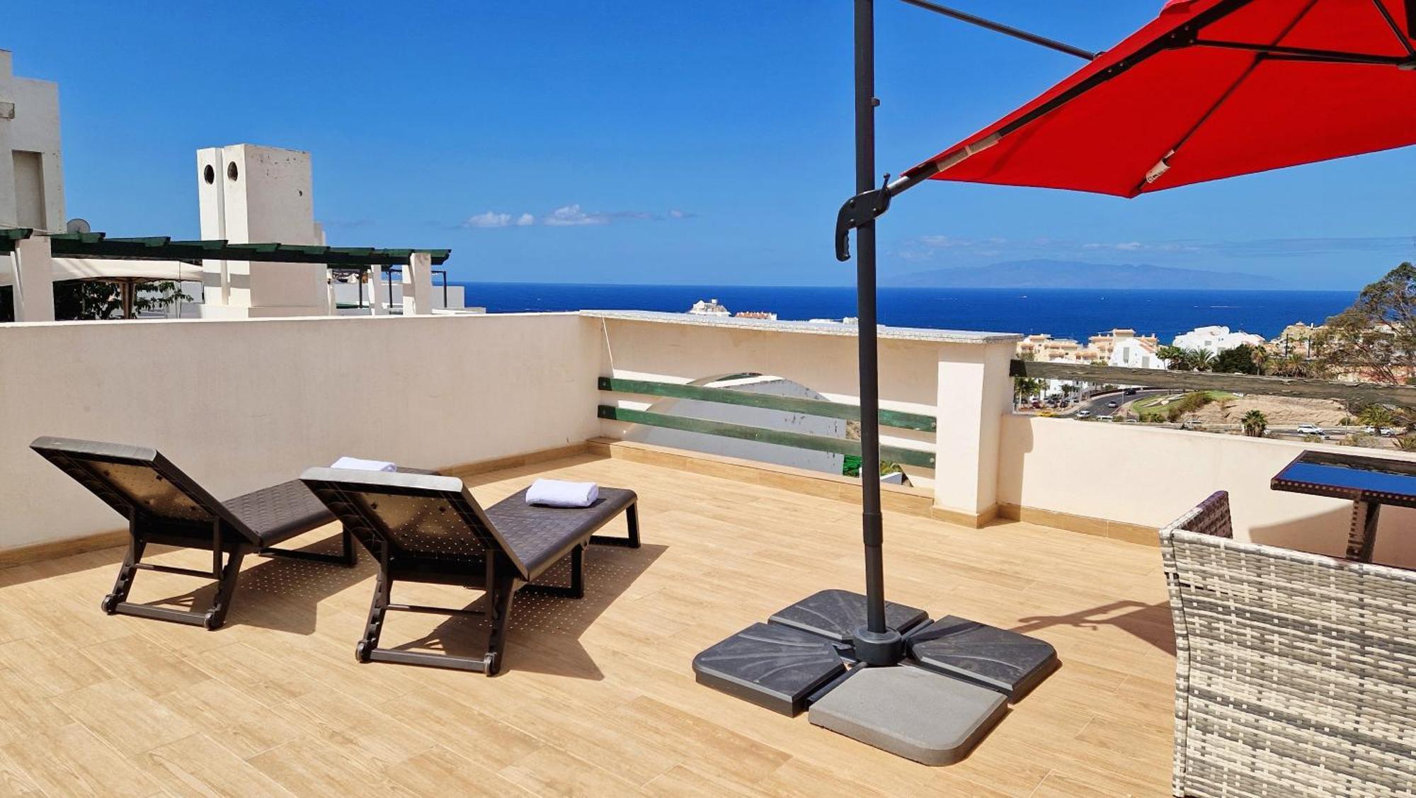 Apartment With Private Terrace - Ocean View Costa Adeje Eksteriør bilde