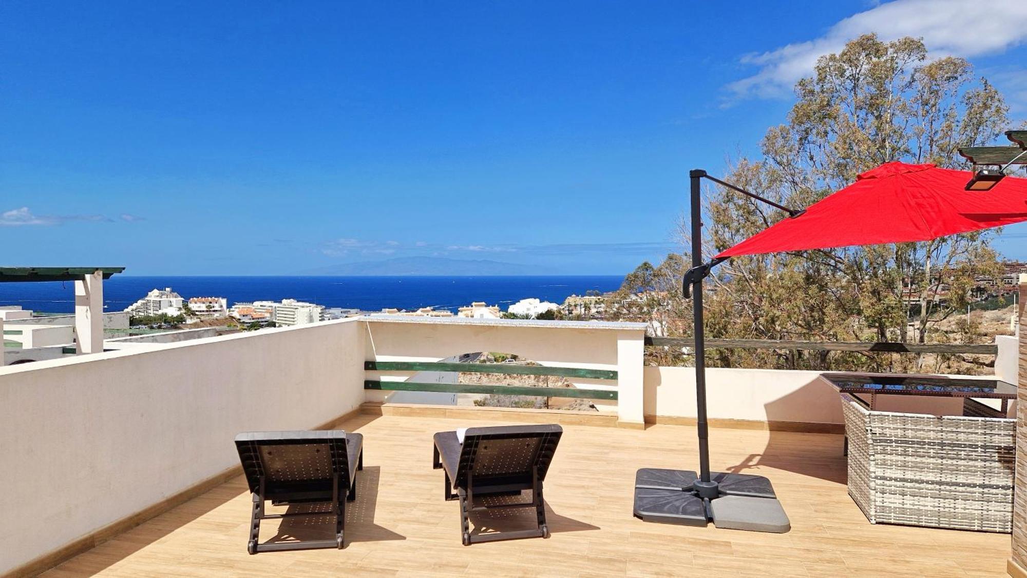 Apartment With Private Terrace - Ocean View Costa Adeje Eksteriør bilde